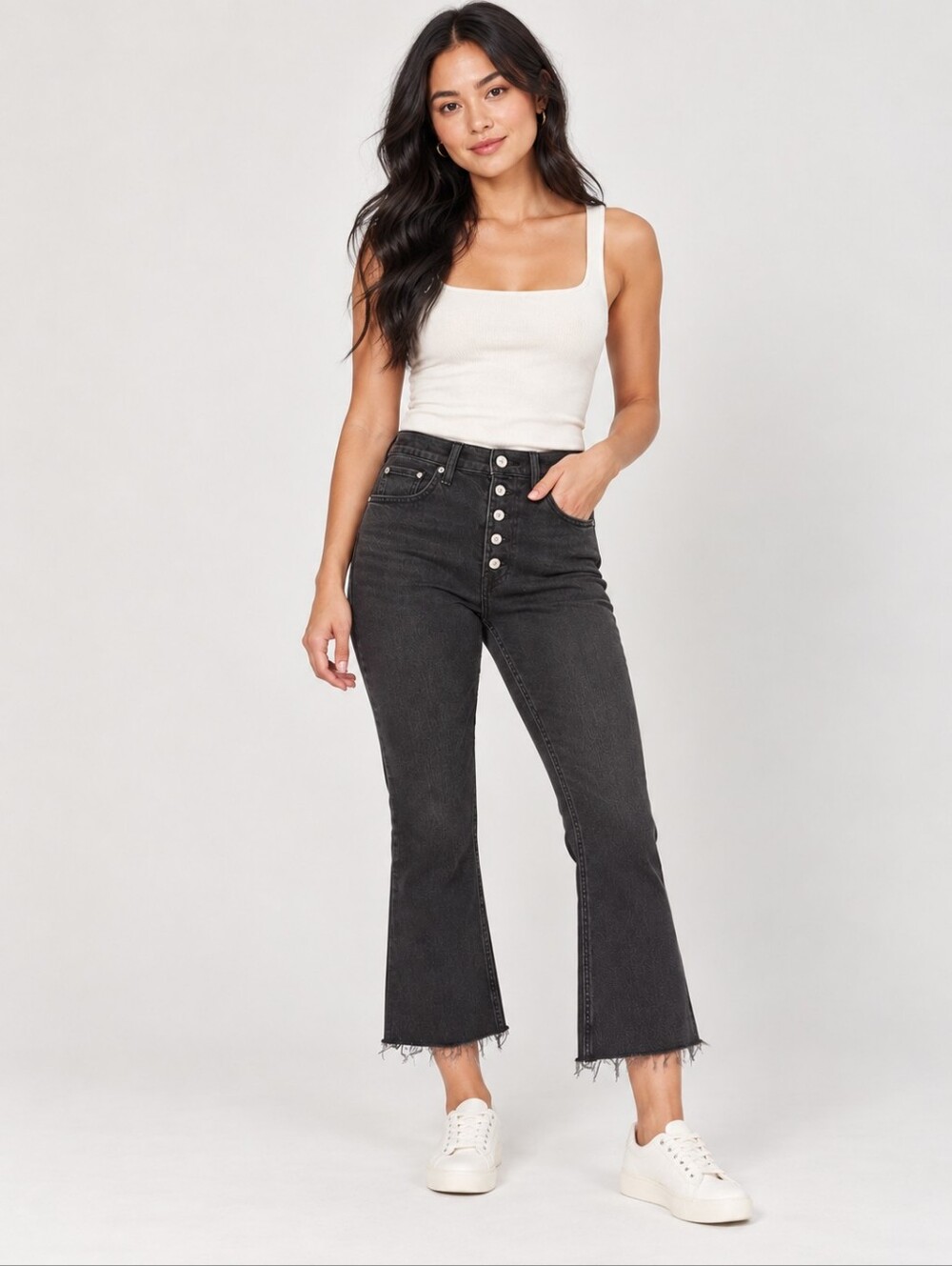 ❤️ NWOT! ABERCROMBIE & FITCH CURVE LOVE ULTRA HIGH RISE KICK FLARE JEANS 0S (25S
